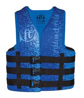 Onyx Rapid Dry Life Vest Adult 2X-4X Blue