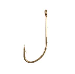 Eagle Claw Bronze Baitholder Hook 10ct Size 1-0