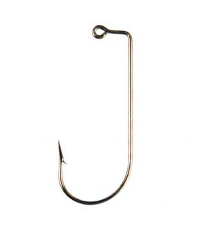 Eagle Claw Bronze Jig Hook 100ct Size 3-0