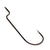 Gamakatsu Offset Worm Hook Black Size 2 6ct