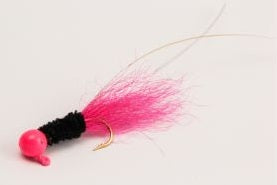 Slater Original Jig 1-32 Pink-Black-Pink #6 Hook 2pk