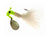 Blakemore Road Runner Maribou 1/16 Chartreuse/White 12/cd