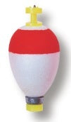 Betts Snap On Weighted Pear 1.00" 50ct Red-White