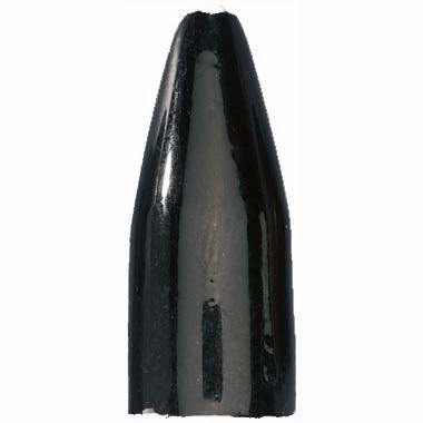 Bullet Weight Painted Worm Sinker Black 5ct 1-32oz