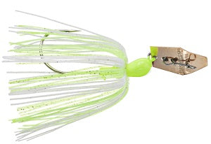 Z-MAN Chatterbait 3-8 Chart-White Gold Blade