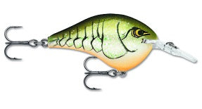 Rapala DT Series 3-8 Chart Rootbeer Crawdad