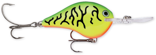 Rapala DT Series 3-4 Fire Tiger