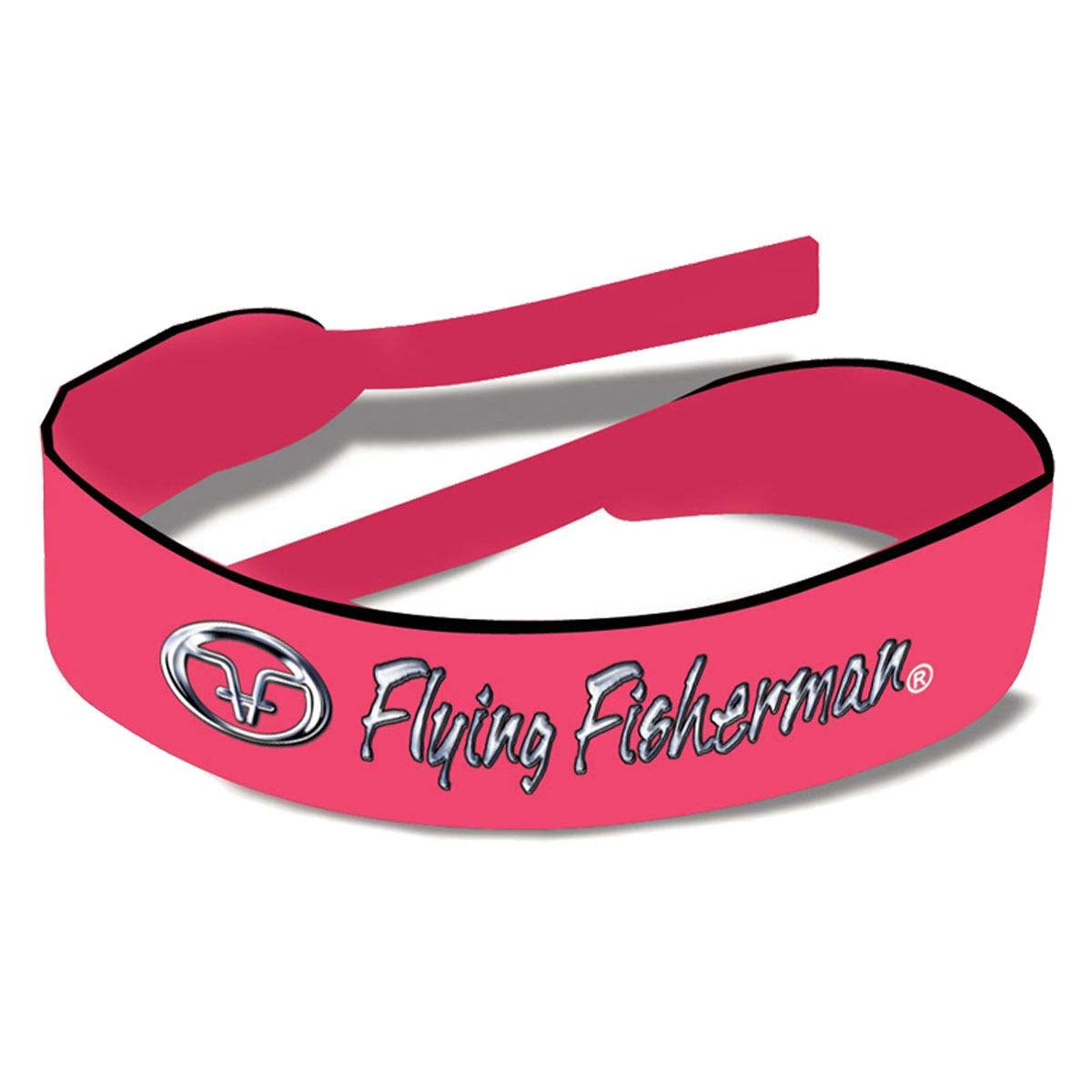 Flying Fisherman Retainer Strap  Pink Neoprene