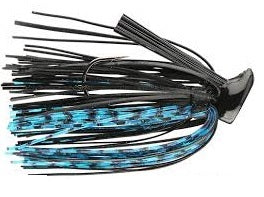 Buckeye Flat Top Finesse Jig 1-4oz Black-Blue