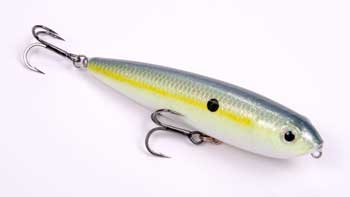 Strike King Sexy Dawg Jr 3.75" 1/2oz Clear Sexy Shad