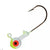 Eagle Claw Jig Head 3-4oz 10ct White-Chartreuse