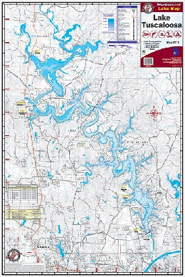 Kingfisher Lake Map Tuscaloosa