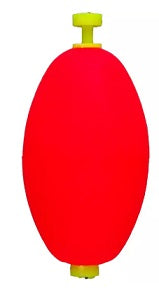 Comal Snap-On Oval Float 2.50" 25-bag Red