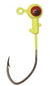 Eagle Claw Pro-V Ball Jig Head 1-32 10ct Chartreuse