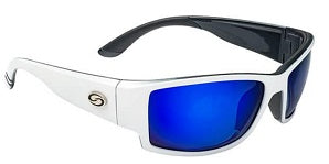 Strike King SK Plus Ouachita White-Black-Blue Mirror