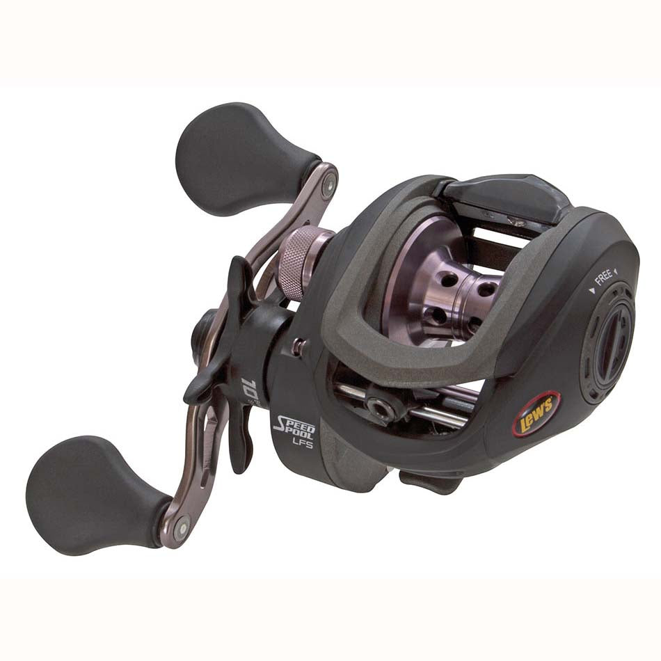 Lews Speed Spool LFS MCS Baitcast Reel 10BB-150yd-12lb-7.5:1