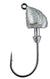 Strike King Squadron Swimbait Jig Head 1-4oz 3ct Silver Bling