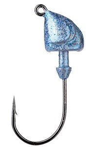 Strike King Squadron Swimbait Jig Head 3-4oz 3ct Blue Glimmer