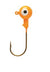 Eagle Claw Ball Jig Head 1-16 10ct Orange