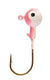 Eagle Claw Ball Jig Head 1-4 10ct Pink-Pearl