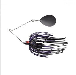 War Eagle Night Time Spinnerbait 1-2oz  BNK Black Purple